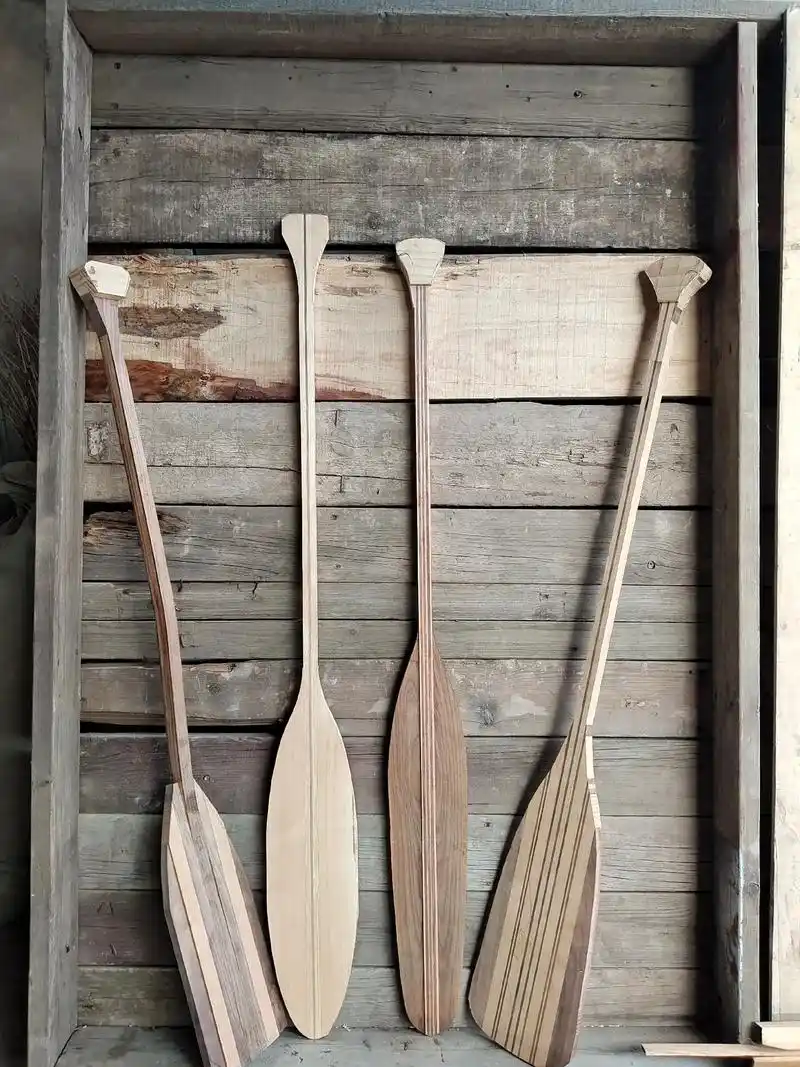 船桨 #手工制作 #独木舟 #实木diy  - 抖音