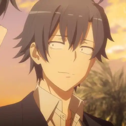 春物:比企谷八幡头像,大老师原画自裁