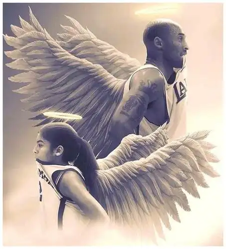 如今科比已化为天使在天堂继续照顾她最爱的gigi,而瓦妮莎也会在现实