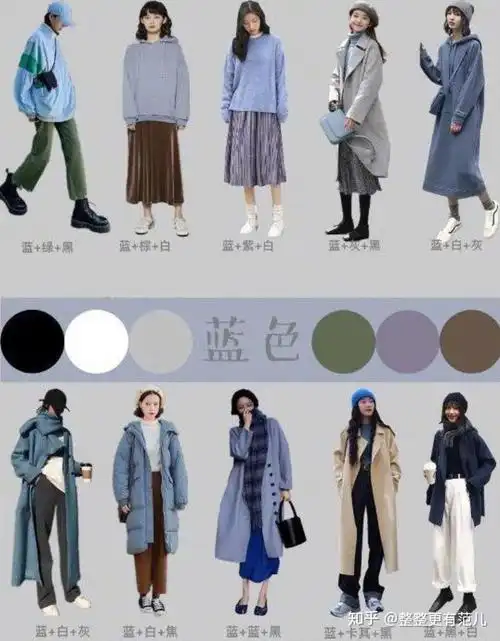 干货女生必须了解的服装颜色与穿搭法则