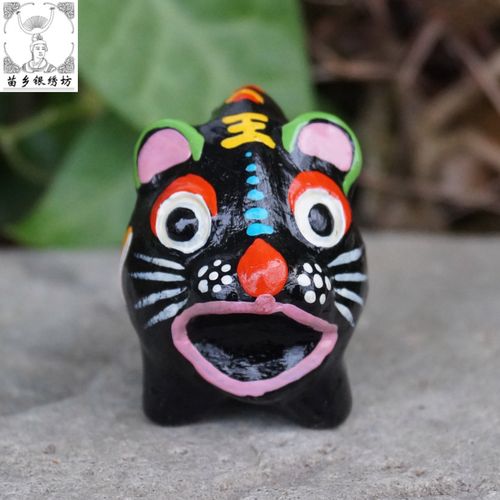 苗乡银绣贵州特产非物质文化遗产十二生肖球形黄平泥哨苗族泥哨