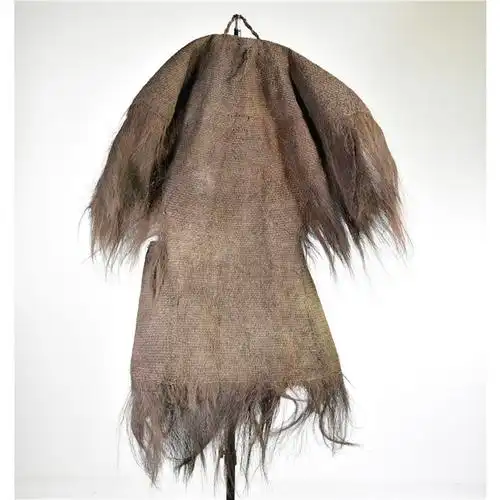 蓑衣斗笠古风农家乐装饰品可穿棕衣雨披草鞋男纯竹编