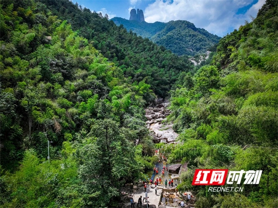永州宁远九嶷山景区:溯溪享清凉(组图)_宁远县_湖南频道_红网