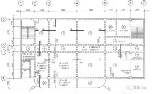 楼板负筋不论钢筋级别,也就是一级二级三级钢都要做90度弯钩,使其支在
