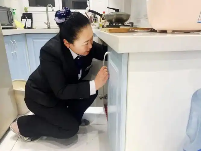 海城碧桂园服务中心管家于淼上门为业主排查供暖问题