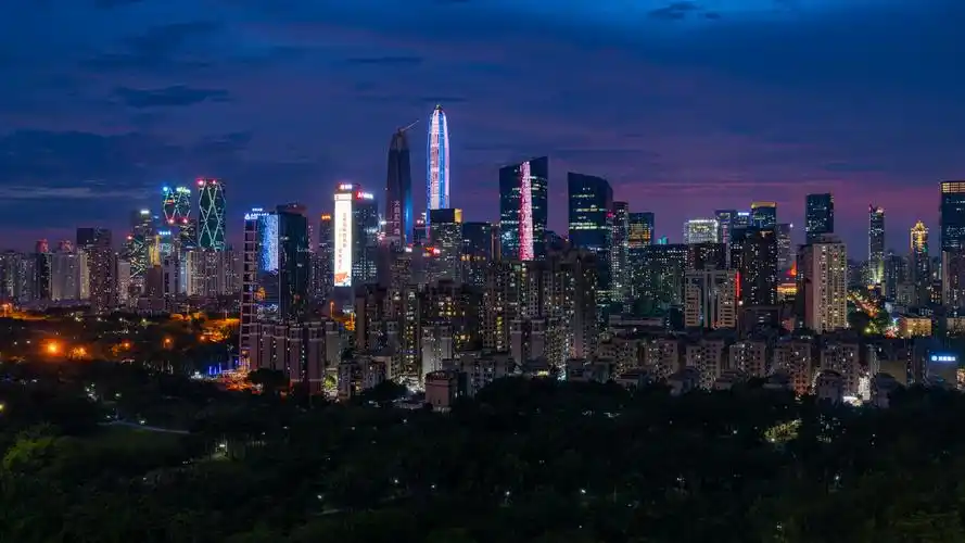 深圳cbd夜景