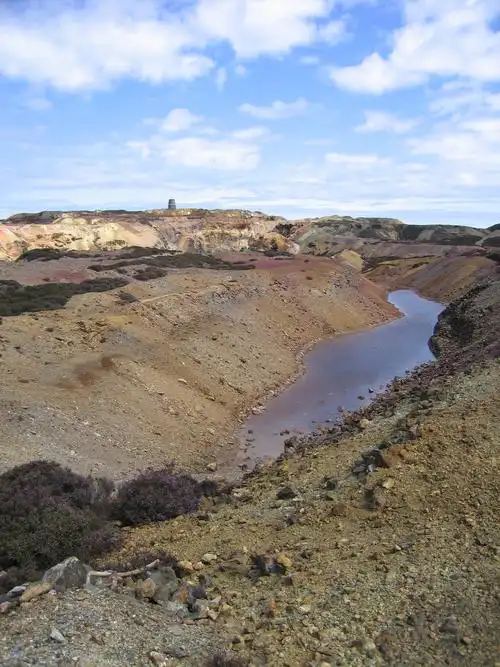 mineralised water, parys mountain