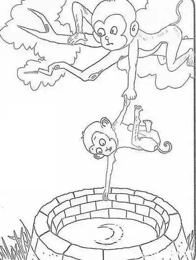 儿童故事背景图简笔画 简笔画图片大全-普车都