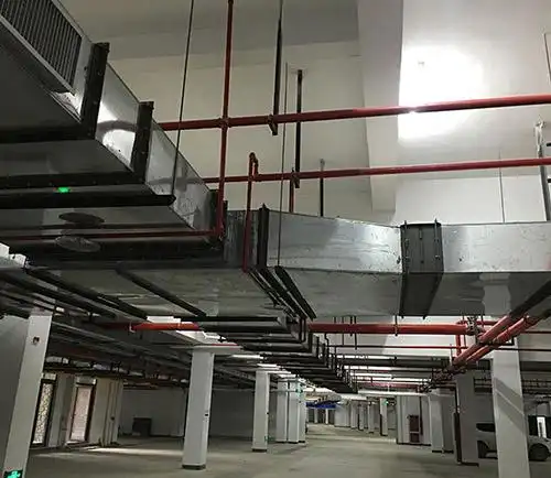 地下车库消防排烟风管_山东润丰空调工程有限公司
