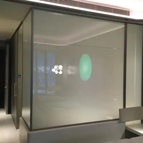 广东厂家直售隔断电子雾化调光玻璃家装建材建筑玻璃制作