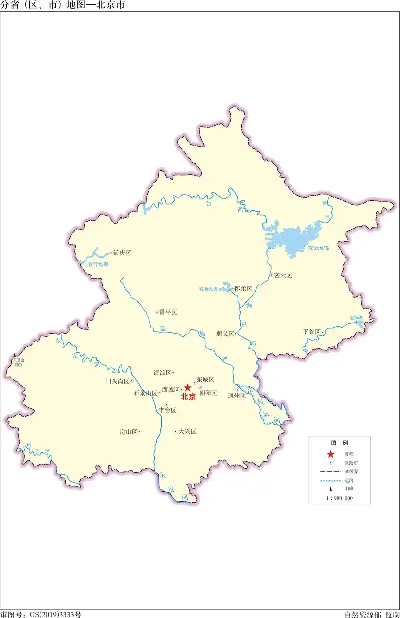 北京市行政区划