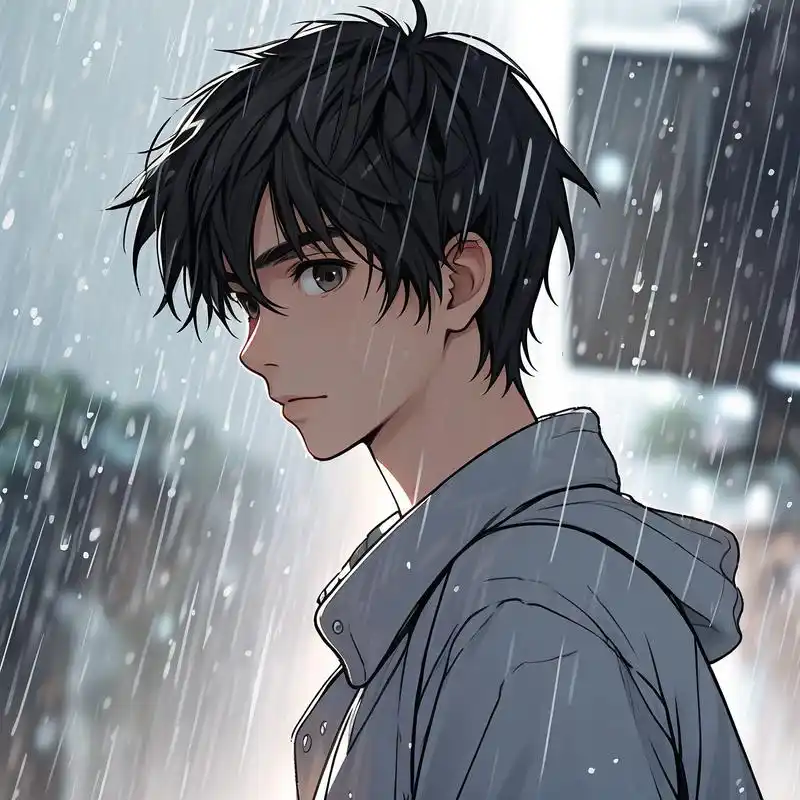 92伤感男生动漫头像精选96