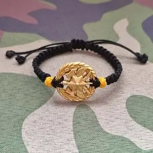 领花手饰编织手链武井消防员干部07松枝救援女朋友消防饰品金全.