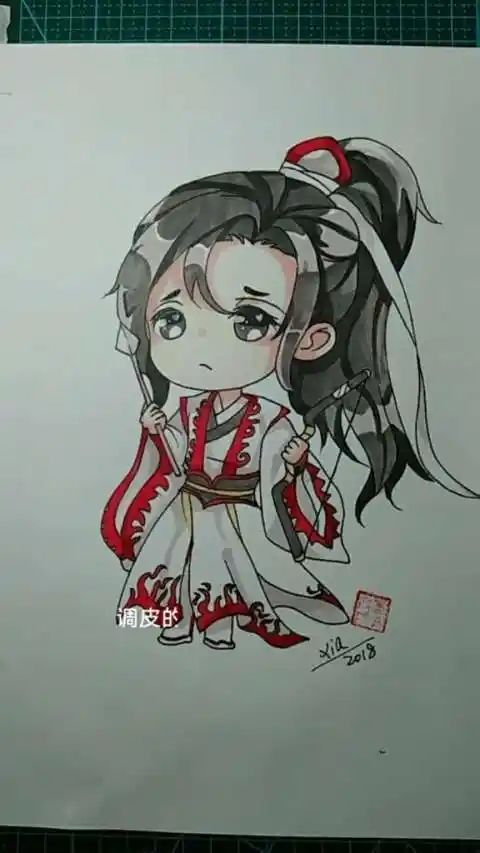 q版魔道祖师系列之温宁小天使