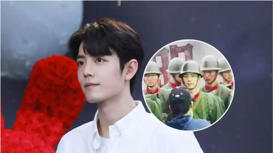 肖战新剧路透图曝光 穿军装亮相干练帅气