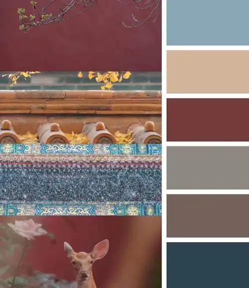 故宫,二十四节气色卡美图欣赏