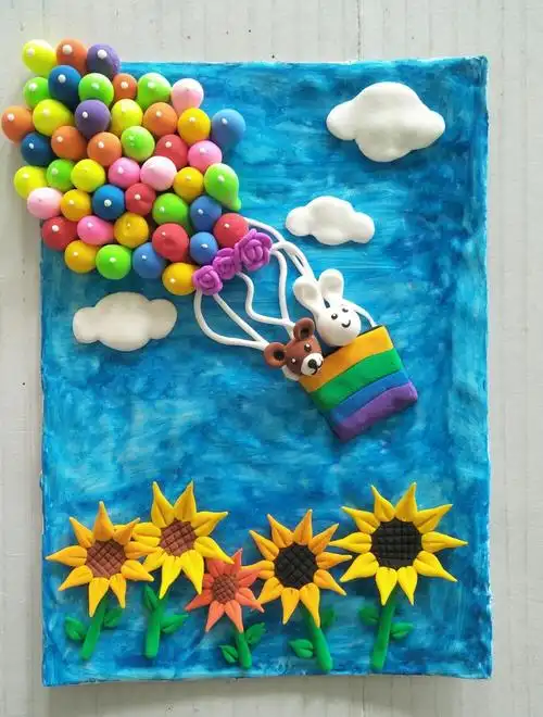 超轻粘土黏土画