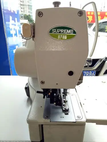 广州二手特种针车舒普电脑锁扣眼机电脑针车全自动扣眼机缝纫机