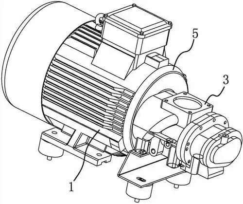 真正的电动机转动图简笔画