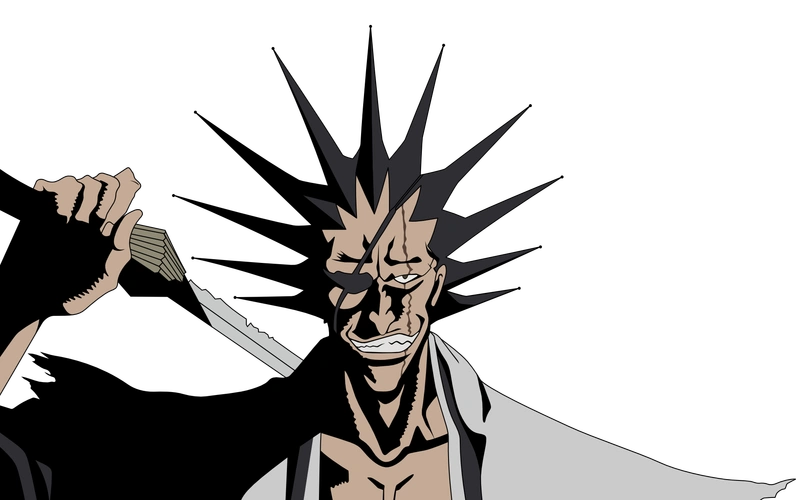 日漫死神吊炸天发型的人物更木剑八图片