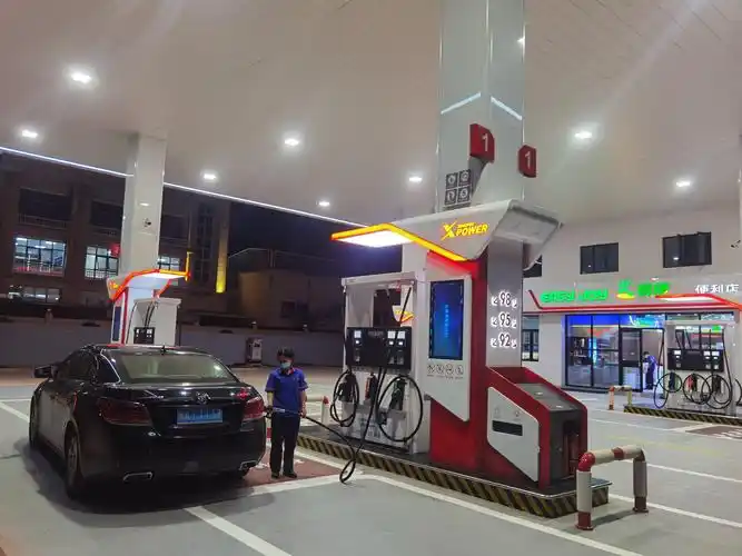 福建石油第一座新品牌形象加油站在平潭国际旅游岛正式投营