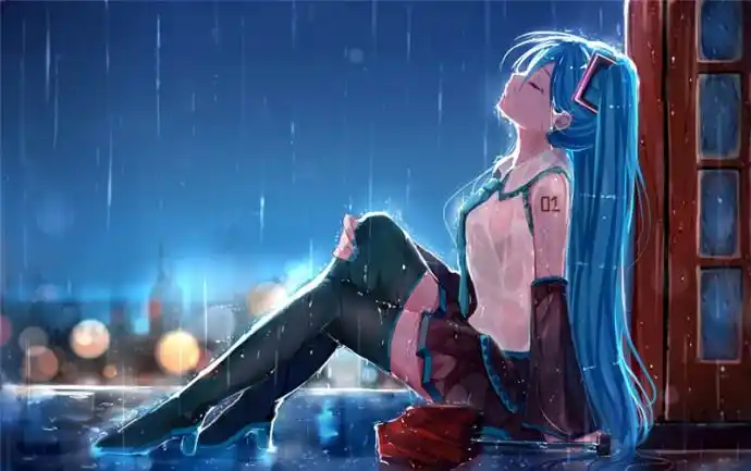 p站美图推荐——雨天特辑(二)_pixiv_missevan_动漫新闻_m站