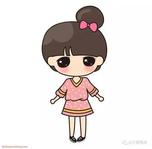 q版卡通小希简笔画可爱萌小希简笔画可爱手绘萌小希简笔画步骤萌小希