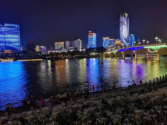 华为p20pro 南宁夜色 - 花粉随手拍夜景 花粉俱乐部