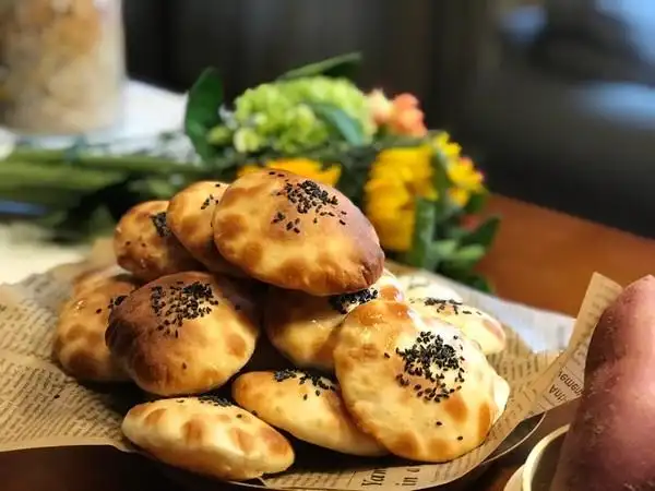 冬日暖阳522做的衢州小烤饼,烤箱版(皮软脆不硬)