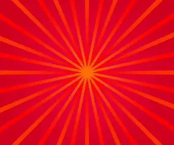 红色复古光芒背景照片