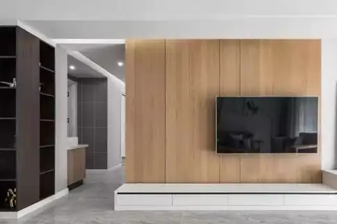 电视背景墙太土,客厅颜值被邻居吐槽?30款好看电视墙照着装!