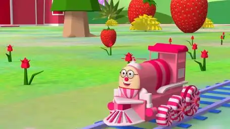 哈皮火车小镇 第2集 哈皮火车和五颜六色的水果