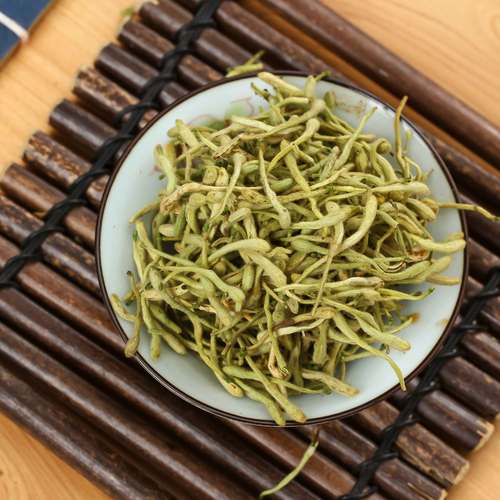 金银金银花花茶散装500g特级中药材二花花草茶茶叶金银花