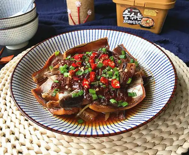 酱香浓郁,美味十足的海鲜菜~~~酱蒸鳗鱼干