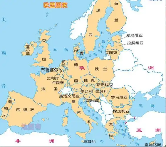 除了英国外,欧盟还有27个成员国.