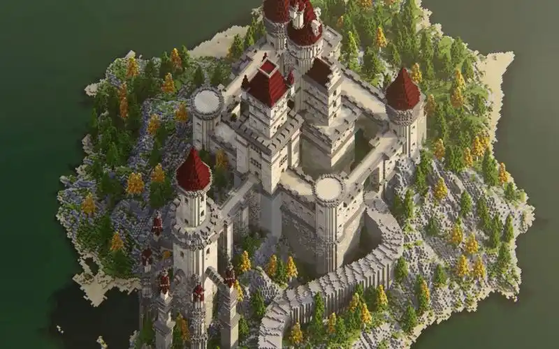 【我的世界】建筑展示-通用城堡