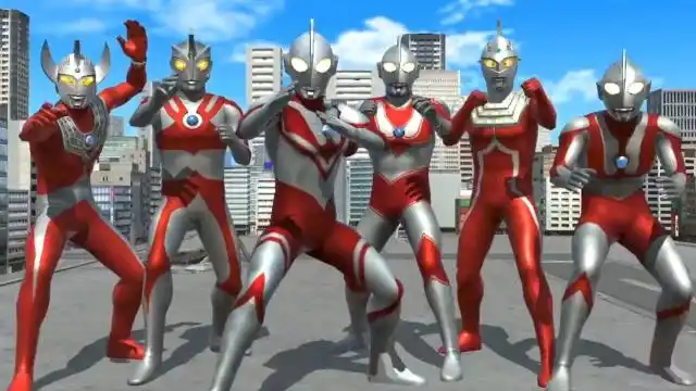 集合奥特曼6兄弟大战贝利亚黑暗军团