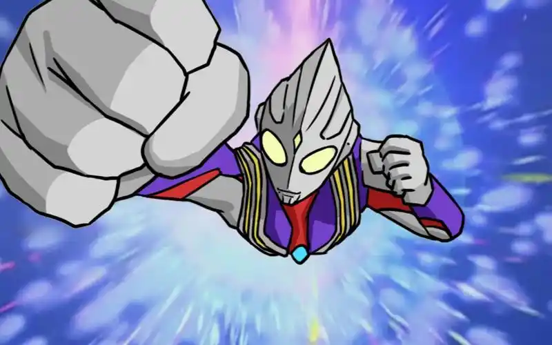 活动作品动画迪迦奥特曼变身动画