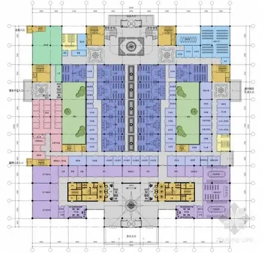 [山东]某九层政府办公楼建筑设计方案文本(含ppt)