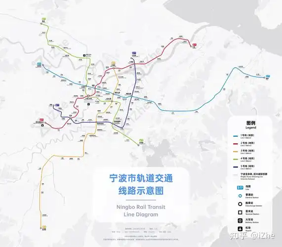 宁波轨道交通现状及2026年线路示意图