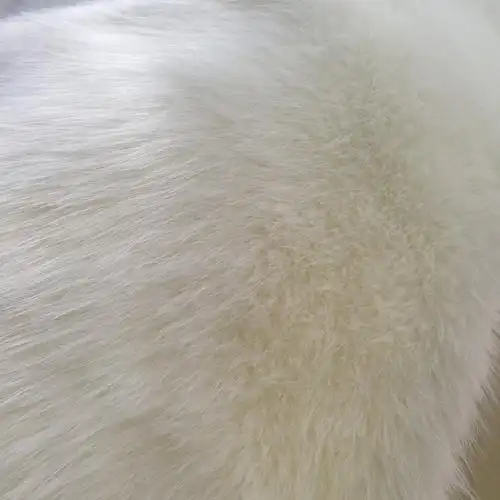 现货供应各色 仿狐狸毛 人造毛皮 服装面料 仿皮草毛料 长毛绒