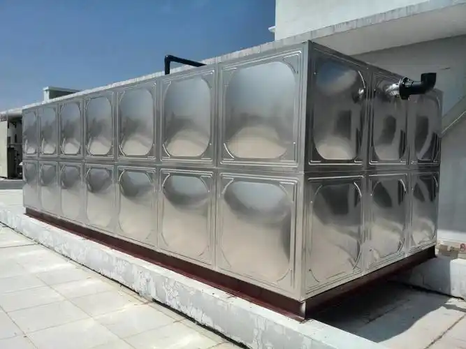 7x5x3规格105吨不锈钢水箱安装