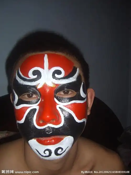 京剧大花脸图片