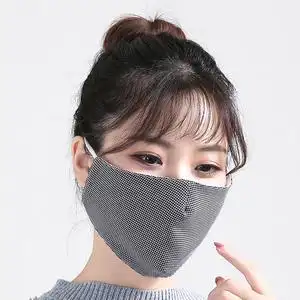 口罩女防尘透气可洗春夏季防晒纯棉口卓全棉加大遮脸护眼角口鼻罩