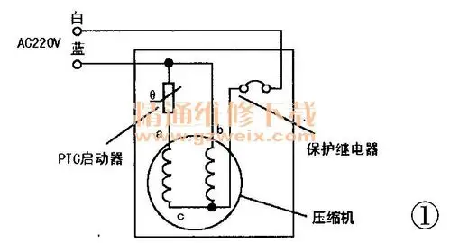电冰箱通电后压缩机不运转检修