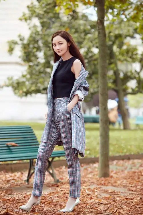 姚笛图片 姚笛巴黎时尚写真图片