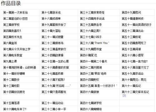 《窗边的小豆豆》第四话的题目.