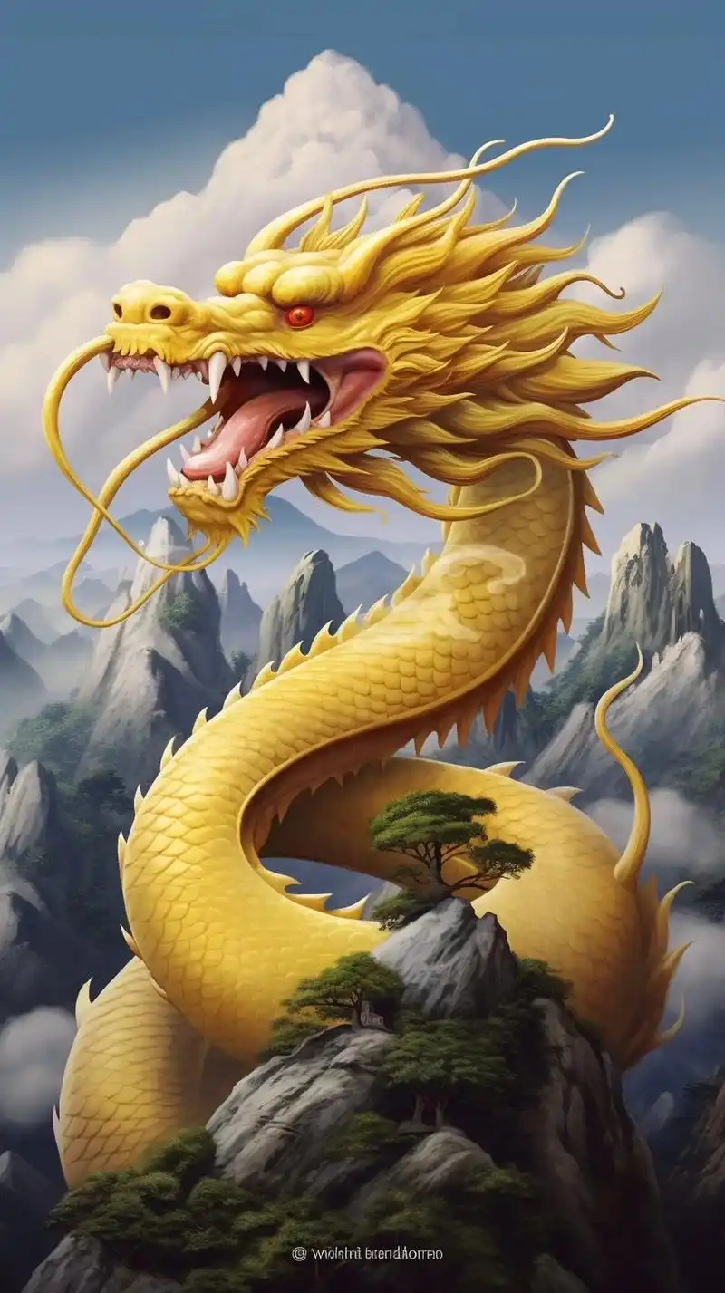 #ai龙 #龙 #龙壁纸 #中国龙 #图文 - 抖音