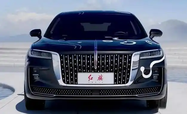 全新红旗h9亮相53米车长还有奢华四座v6引擎只剩心动