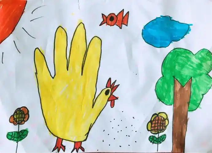 【汇泉小学一年级七班校本课程】小手变变变—儿童手掌画